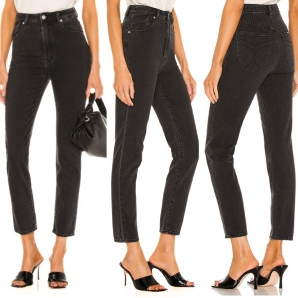 ROLLA'S Denim - ROLLA'S Dusters High Rise Slim Straight Leg Jean in Comfort Shadow Women's 27